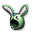 Rabbit Ears (green)